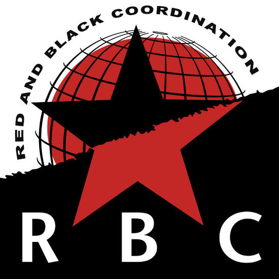 Logotyp för Rödsvarta koordinationen