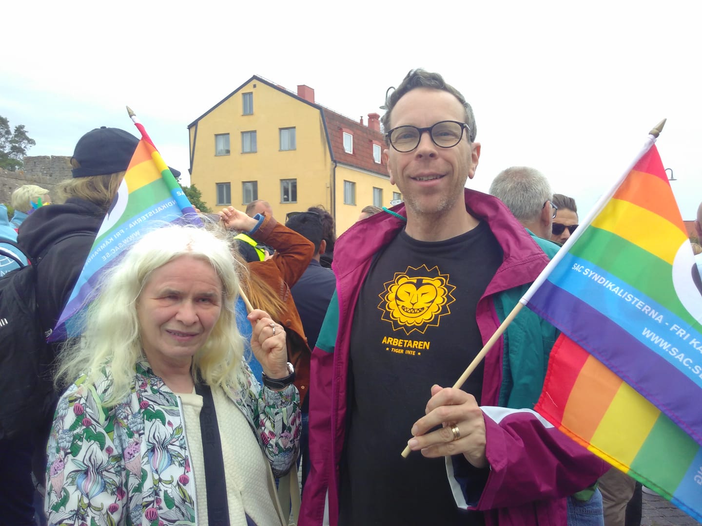 Anna Fröding och Peter Forsberg SAC i Almedalen 2019