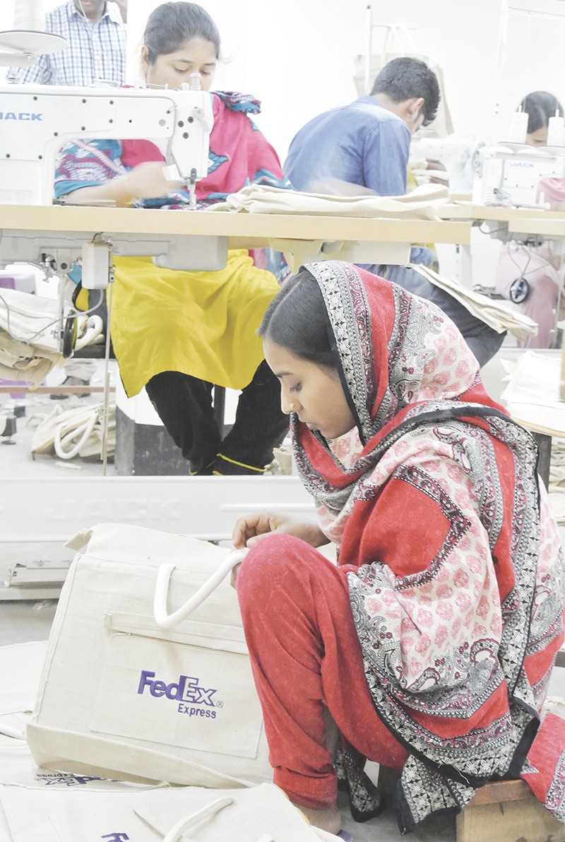 Oparajeo- textilfabrik Bangladesh