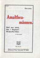 Amalthea-männen Jensen, Albert (författare) 31 s. Faksimilutgåva vid Anton Nilsons 100 årsdag.